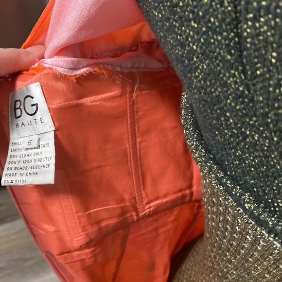 BGHAUTE SILK WATER COLOR  PROM OR PARTY DRESS - Picture 17 of 17